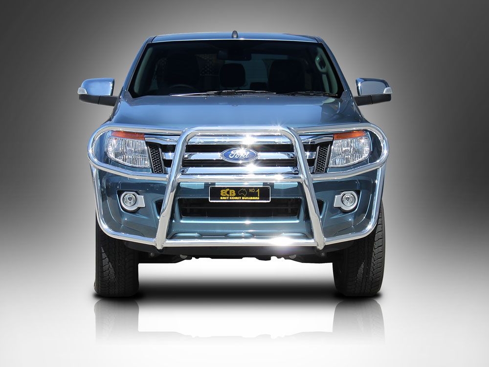 ECB Textura Black Roo Bar to suit Ford Ranger PX 4WD Highrise 10/11 ...