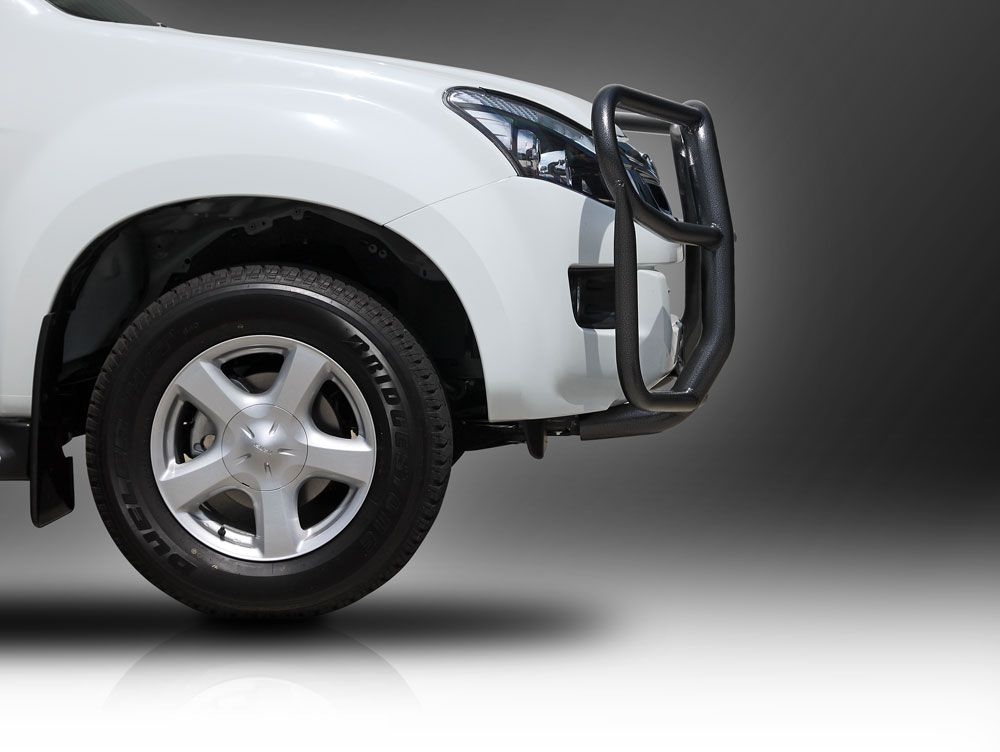 ECB Black Ripple Roo Bar to suit Isuzu D-Max 2WD DC/4WD 06/12 - 01/17 ...