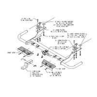 Hayman Reese 1800kg Towbar kit to suit FORD Courier PE 4D Ute (06/85 - 12/06)