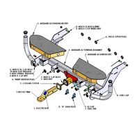 Hayman Reese 3000kg Towbar kit to suit MAZDA BT-50 4D Ute (02/07 - 09/11)