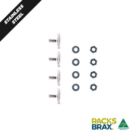 RacksBrax Parallelogram T Bolt (M8 X 22mm) - 4 Pack