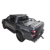 HSP Roll R Cover Load Bars to suit Ford Ranger / Raptor RA Dual Cab 2023 - Onwards (Extended Sports Bar / Armour Bar)