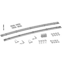 Yakima LockNLoad Track Kit to suit Toyota Fortuner GX 2015 - Onwards (3 Bar)