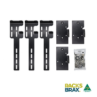 RacksBrax XD Side Twist Long Foot Bracket (Triple)