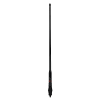 GME - 1200mm Heavy Duty Fibreglass Radome Antenna, AS004B Spring (6.6dBi Gain) - Black