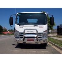 ECB Black Ripple Deluxe 3 BullBar to suit Isuzu NPR NH Premium 2008 - 11/21