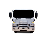 ECB Black Ripple Deluxe 3 BullBar to suit Isuzu FRR600 (FH) 2012 - Onwards
