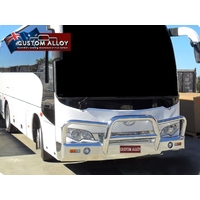 ECB Polished Deluxe 4 BullBar to suit Higer Ryder 8.5M 35+1 2009 - Onwards