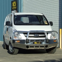ECB Black Ripple BullBar to suit Hyundai Iload 2008 - 10/15