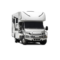ECB Black Ripple BullBar with Bumper Lights to suit Iveco Daily 70C 02/15 - 01/21
