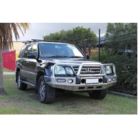ECB Black Ripple BullBar to suit LExus LX470 04/98 - 12/07