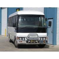 ECB Black Ripple BullBar to suit Fuso Rosa Bus 2000 - 09/20