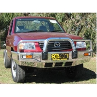 ECB Black Ripple BullBar to suit Mazda B-Series 2WD/4WD 11/02 - 01/07