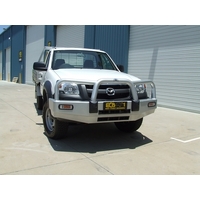 ECB Black Ripple BullBar to suit Mazda BT-50 2WD/4WD 11/06 - 08/08