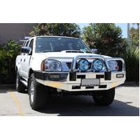 ECB Black Ripple BullBar to suit Nissan Navara D22 4WD (Japan) 10/01 - 09/10