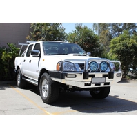 ECB Black Ripple BullBar to suit Nissan Navara D22 4WD (Thai) 10/09 - 12/14