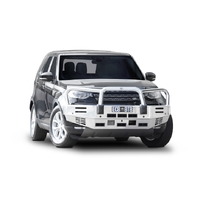 ECB Black Ripple BullBar to suit Landrover Discovery 5 With Camera 12/17 - 11/20