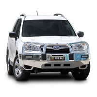 ECB Textura Black BullBar to suit Subaru Forester Non XT 02/13 - 12/15