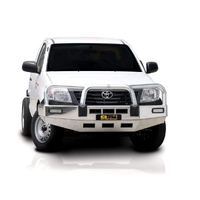 ECB Black Ripple BullBar to suit Toyota HiLux 4WD 09/11 - 06/15