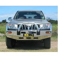 ECB Black Ripple BullBar to suit Toyota Prado 120 Series GX 03/03 - 10/09