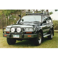 ECB Black Ripple BullBar to suit Toyota LandCruiser 80 Series 05/90 - 03/98