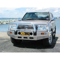 ECB Black Ripple BullBar to suit Toyota LandCruiser 100 Series IFS 04/98 - 10/07