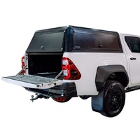 Aeroklas Aluminium Canopy to suit Isuzu D-Max Dual Cab 08/20 - 04/24 + Mazda BT-50 Dual Cab 09/20 - 02/25 (Black)