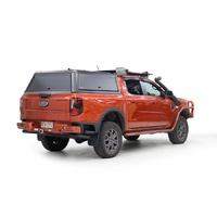 Aeroklas Aluminium Canopy to suit Ford Ranger Dual Cab 06/22 - Onwards (Black)