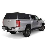 Aeroklas Aluminium Canopy to suit Mitsubishi Triton Dual Cab MV 03/24 - Onwards (Black)