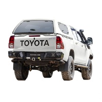 Flexiglass FlexiEssential Canopy to suit Toyota Hilux Dual Cab N80 J-Deck 09/15 - 2025