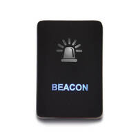 Lightforce - Vertical Switch with Beacon Icon suitable for Toyota (Blue LED)
