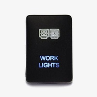 Lightforce Work Lights Switch for Toyota Fortuner 2016 - Onwards (Blue LED)