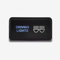 Lightforce - Horizontal Switch with Driving Light Icon suitable for Toyota (Blue LED)