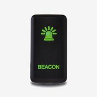 Lightforce - Vertical Switch with Beacon Icon suitable for Toyota (Green LED)