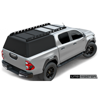 Utemaster MK4 Centurion Canopy with Cantilever Roof Rack to suit Toyota Hilux N80 Dual Cab 2015 - 2025 (J-Deck)