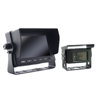 Smart Park Commercial Camera System - 5" LCD Monitor 3 Input Control Module with Cam155 & 20M Extension Cable