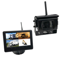 Smart Park Wireless Commercial Camera Sysetm - 7" LCD Built In DVR Module with CAM155WHD