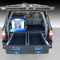 MSA 4x4 Complete Dual Drawer Kit to suit Toyota Landcruiser 100 Series 1998 - 2007