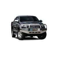ECB Black Ripple BullBar to suit Ford Ranger PX MKII 4WD Highrise 07/15 - 08/18
