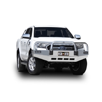 ECB Black Ripple BullBar to suit Ford Ranger PX MKIII 4WD Highrise 09/18 - 04/22