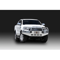 ECB Polished BullBar to suit Ford Ranger PX MKIII 4WD Highrise 09/18 - 04/22