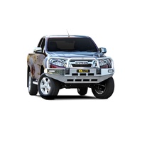ECB Black Ripple BullBar to suit Isuzu D-Max 2WD DC/4WD 06/12 - 01/17