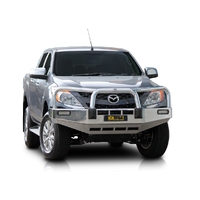 ECB Black Ripple BullBar to suit Mazda BT-50 2WD Highrise 10/11 - 03/18