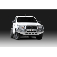 ECB Black Ripple BullBar to suit Toyota HiLux SR 4WD Wide Cab 07/15 - 05/18