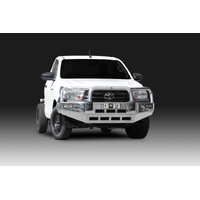 ECB Polished BullBar to suit Toyota HiLux SR 4WD Wide Cab 07/15 - 05/18