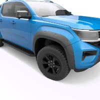 EGR Front Fender Flares to suit Volkswagen Amarok 2023 - Onwards (Ultra Matte Unpainted)
