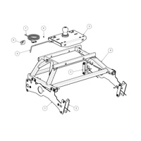 Hayman Reese 5th Wheel kit to suit TOYOTA LANDCRUISER 79 SERIES 2D Cab Chassis (08/12 - On)