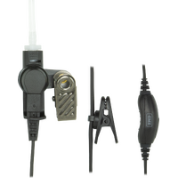 GME - Security kit - Clear Eartube & Lapel Microphone - Suit TX665 / TX667 / TX675 / TX677 / TX685 / TX6150