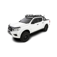 Rhino-Rack Pioneer Tradie (1528 x 1236mm) & Backbone for NISSAN Navara (pre facelift) NP300 Dual Cab 4DR Ute (01/2015-12/2021) - JC-00685