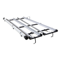 Rhino-Rack JC-00939 CSL Double 3.0m Ladder Rack System & Conduit for VOLKSWAGEN Caravelle Gen7 (T7) LWB 2DR Van (01/2024-Current)